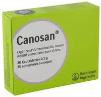 PZN-DE 01745423, Canosan Kautabletten vet. 30 St, Grundpreis: &euro; 0,67 / St&uuml;ck