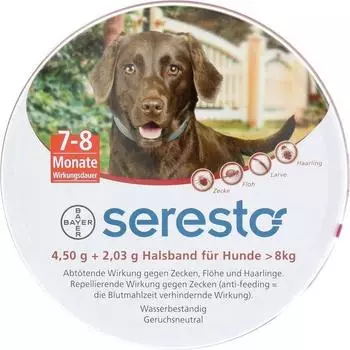 Seresto Halsband f&uuml;r kleine Hunde unter 8 kg