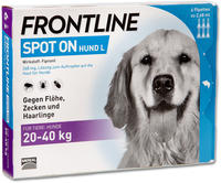 FRONTLINE Spot on H 40 L&ouml;sung f.Hunde 6 St