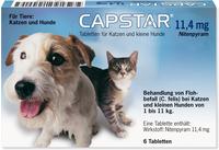 Capstar f&uuml;r kleine Hunde und Katzen bis 11 kg 6 St