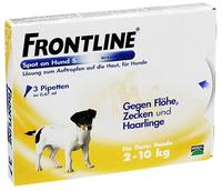 PZN-DE 00662876, Boehringer Ingelheim VETMEDICA FRONTLINE SPOT ON Hund S 3 stk