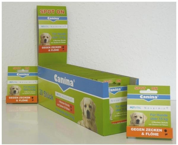 Canina Petvital Novermin für Hunde über 15kg 4ml