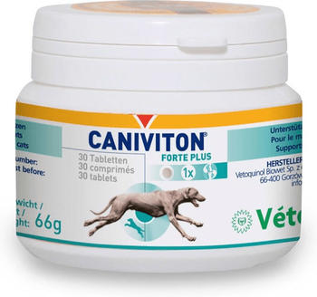 Vetoquinol Caniviton Forte plus 30 Tabletten