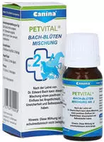 PZN-DE 10528541, Canina pharma Petvital Bachbl&uuml;ten Nr.2 Globuli vet. (f&uuml;r...