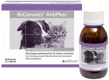 alfavet ReConvales Tonicum AntiPhos Hund Katze 3 x 90 ml