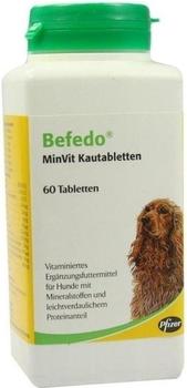 Pfizer Tiergesundheit Befedo Minvit für Hunde 60 Kautabletten