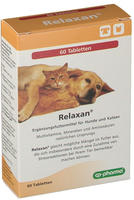 PZN-DE 18132268, CP Relaxan Erg.Futterm.Tabletten f.Hunde/Katzen 60 St Tabletten,