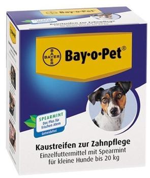 Bayer Bay·o·Pet Kaustreifen zur Zahnpflege Spearmint für kleine Hunde 140g