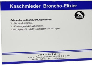 Chemische Fabrik Kaschmieder Broncho Elixier Vet. (6X18 ml)