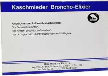 Chemische Fabrik Kaschmieder Broncho Elixier Vet. (6X18 ml)