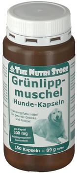 Hirundo Products Grünlippmuschel 500 mg Kapseln f. Hunde 150 Stück