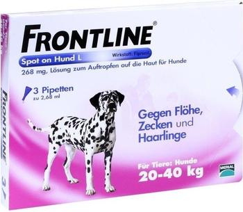 Frontline Spot on Hund L 3 Stück