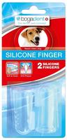 bogadent Fingerzahnreiniger Silicone transparent, 2 St&uuml;ck, Ma&szlig;e: ca. 5,5 cm