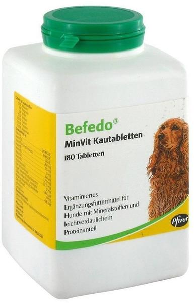 Pfizer Tiergesundheit Befedo Minvit für Hunde 180 Kautabletten