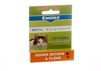Canina PETVITAL Novermin für Katzen 2 ml