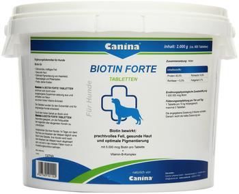 Canina Biotin Forte Tabletten 2kg
