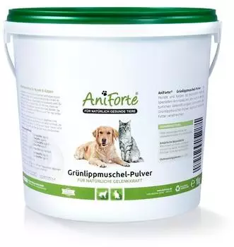 AniForte Gr&uuml;nlippmuschel Pulver 1000g