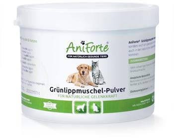 AniForte Grünlippmuschel-Pulver natürliche Gelenkkraft für Hunde & Katzen 250g