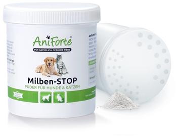 AniForte Milben Stop Puder für Hunde und Katzen 250ml
