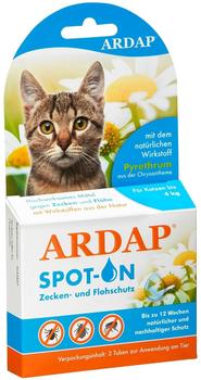 ARDAP Spot on für Katzen unter 4 kg (3x0,4ml)