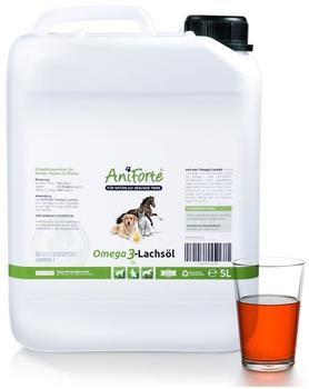 AniForte Lachsöl in 1a Premiumqualität, sehr frische Abfüllung, für Hunde Pferde 5 Liter