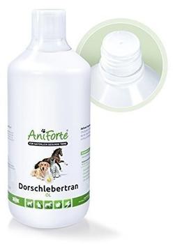 AniForte Aniforte Dorschlebertran 1 Liter 1000 ml Für Katzen und Hunde