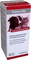 Pulmo ALFA Erg&auml;nzungsfutterm.fl&uuml;ss.f.hun 100 ml
