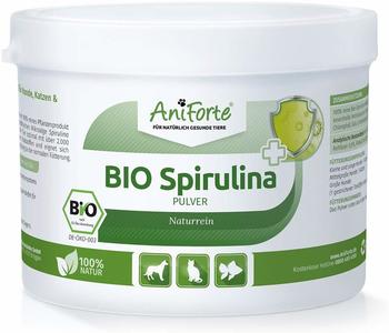AniForte Bio-spirulina 250 g versch. Größen - Vitalstoffe Ergänzung rohes Futter- Naturprodukt für Hunde, Katzen und Pferde