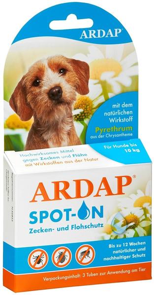 Ardap Care GmbH ARDAP Spot-On für Hunde unter 10 kg (3x1,0ml)