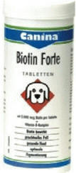 Canina Biotin forte Tabletten für Hunde 100 g