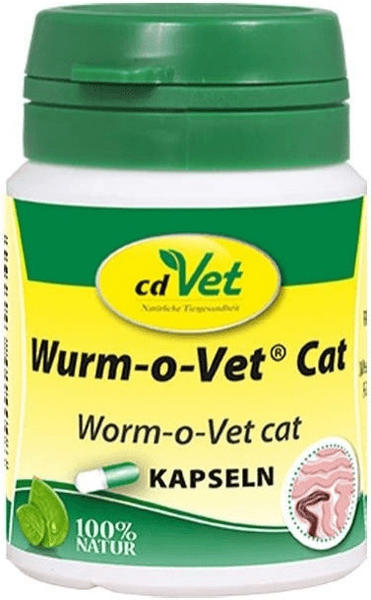 cdVet Wurm-o-Vet Cat Kapseln 4 Stück