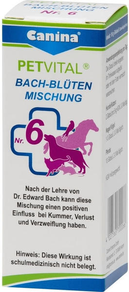 Canina Petvital Bachblüten Nr. 6 Verlust 10 g