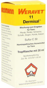 Biokanol Dermisal 11 Tropfen Vet. 20ml