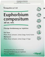 Euphorbium Compositum ad us.vet.Ampullen 5X5 ml