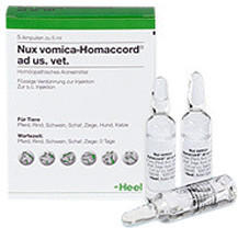 Heel NUX Vomica Homaccord ad us. Vet. Ampullen (5x5 ml)