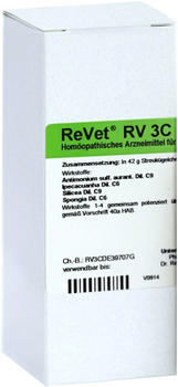 Dr. Reckeweg Revet RV 3C Globuli ad us. vet. 42 g