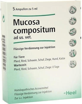 Heel Mucosa Comp. Ad Us Vet. Amp. 5x5ml