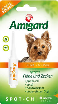 Amigard Spot-on Hund bis 15kg 2ml