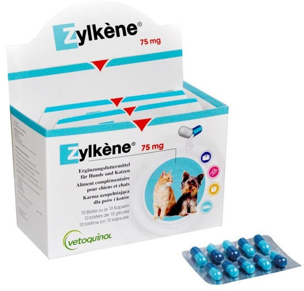 Vetoquinol Zylkène 75 mg 100 Kapseln