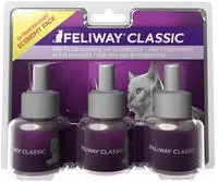 Feliway Classic 3x48ml Nachf&uuml;llflakon Vorteilspack zur Beruhigung 0,14 l,