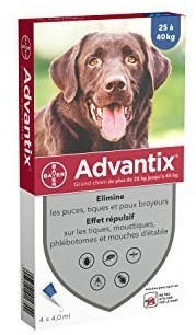 Advantix Spot On für Hunde bis 4 kg 4x0,4 ml