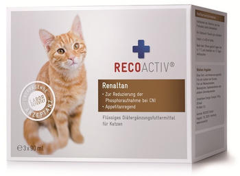 RecoVet RECOACTIV Renaltan Tonicum für Katzen Kurpackung 3x90ml