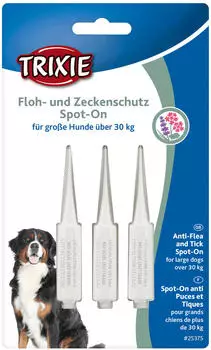 Trixie Floh- und Zeckenschutz Spot-On f&uuml;r Hunde >30kg 3x5mL (25375)