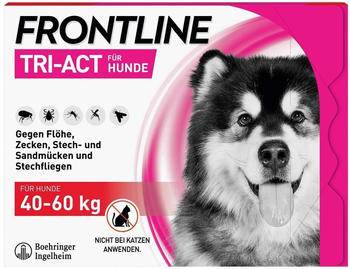 Frontline Tri-Act für Hunde 40-60kg 3 Stück
