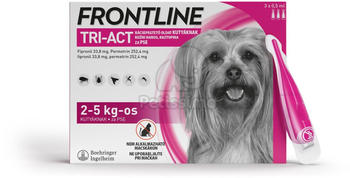 Frontline Tri-Act für Hunde 2-5kg 3 Stück