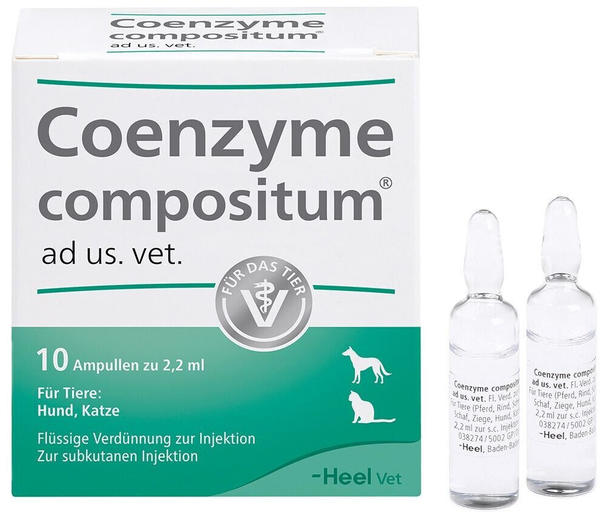 Heel Coenzyme Compositum ad us. vet Ampullen (10x2,2ml)