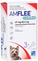 AMFLEE combo 67 mg/60,3 mg kleine Hunde 3 St