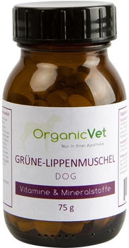 OrganicVet Grüne Lippenmuschel für Hunde 75g
