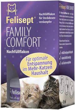 Felisept Family Comfort Nachfüllflakon im Mehrkatzenhaushalt 45ml