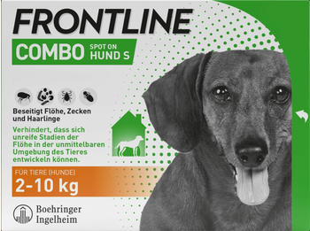 Frontline Combo Spot On Hund S 6 St&uuml;ck